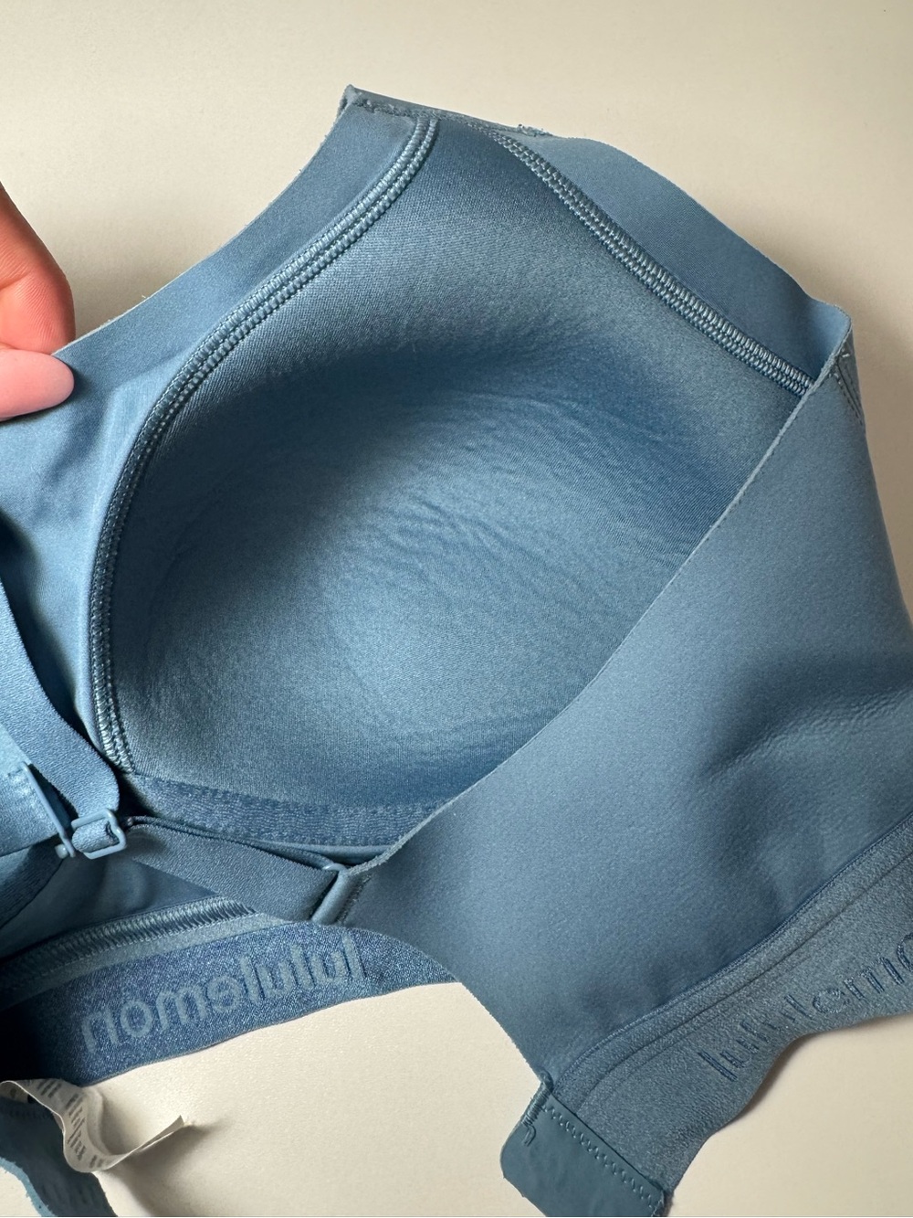 Lululemon Fine Form Bra Utility Blue - Picture 9 of 9